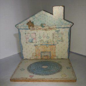 Our Cherished Family Miniature Display Wall Hanging Cherished Teddies